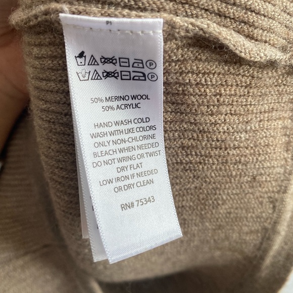 ✖️SOLD✖️ Rachel Zoe | ribbed merino wool sweater - Picture 6 of 14